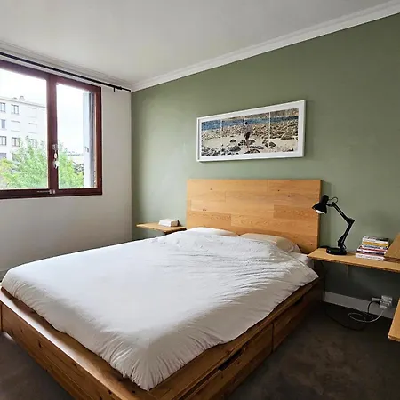 Big & Calm Familial With Balcony, Car Parking And Free Wifi * Villejuif