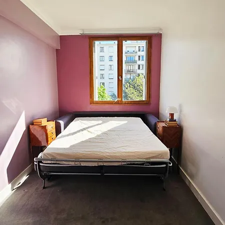 Apartment Big & Calm Familial With Balcony, Car Parking And Free Wifi Villejuif
