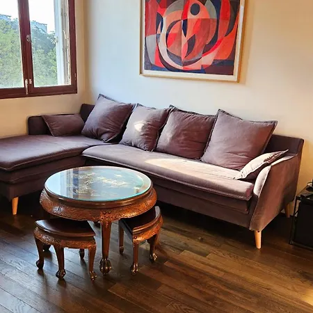 Apartment Big & Calm Familial With Balcony, Car Parking And Free Wifi Villejuif